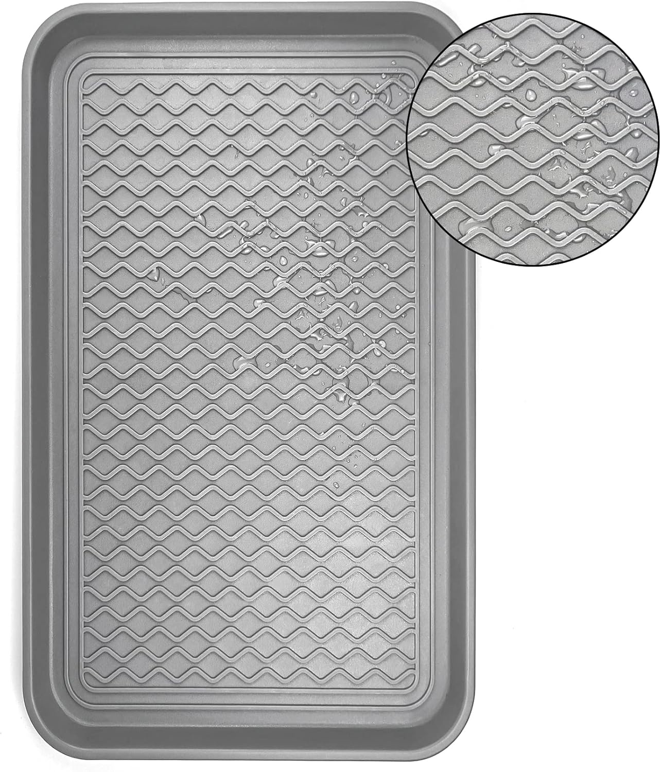 Bandeja para zapatos gris (2u)