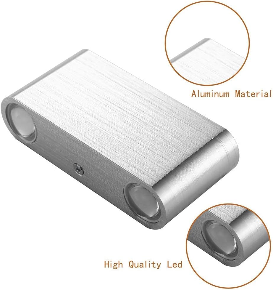 Lámpara de Pared LED 4W Aluminio