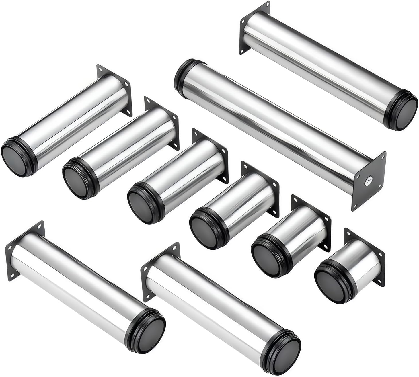 Patas Metal Reg. para Muebles