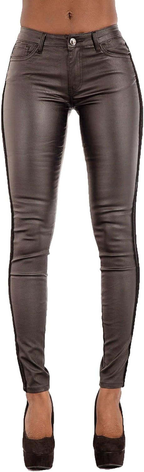 Leggings de cuero Glook mujer
