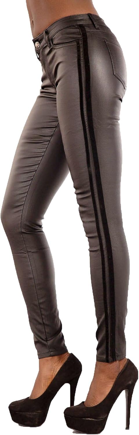 Leggings de cuero Glook mujer