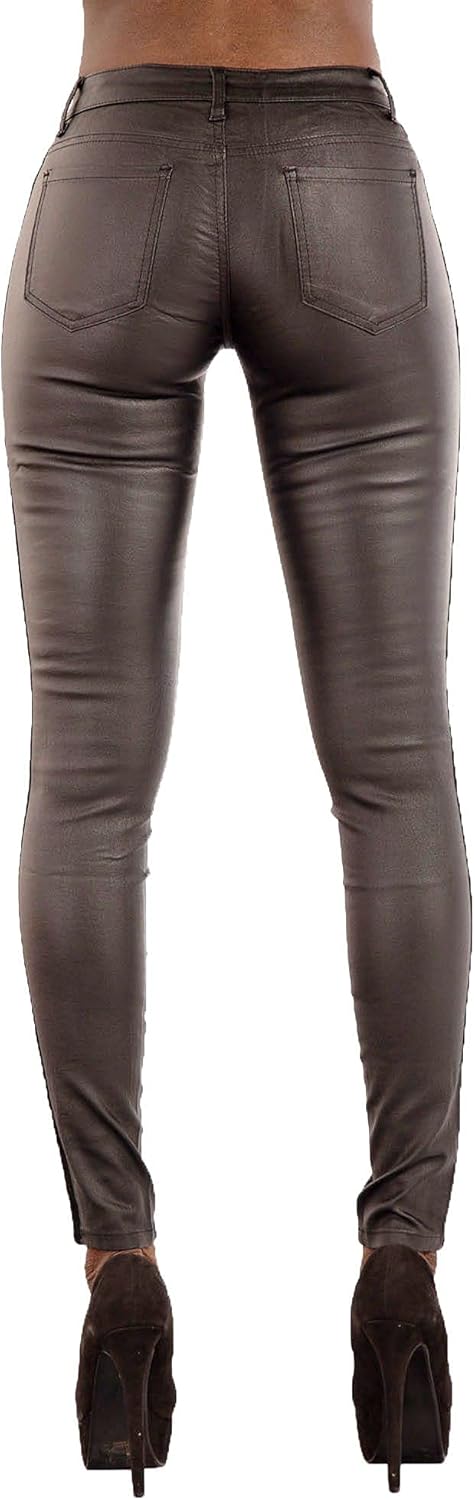Leggings de cuero Glook mujer