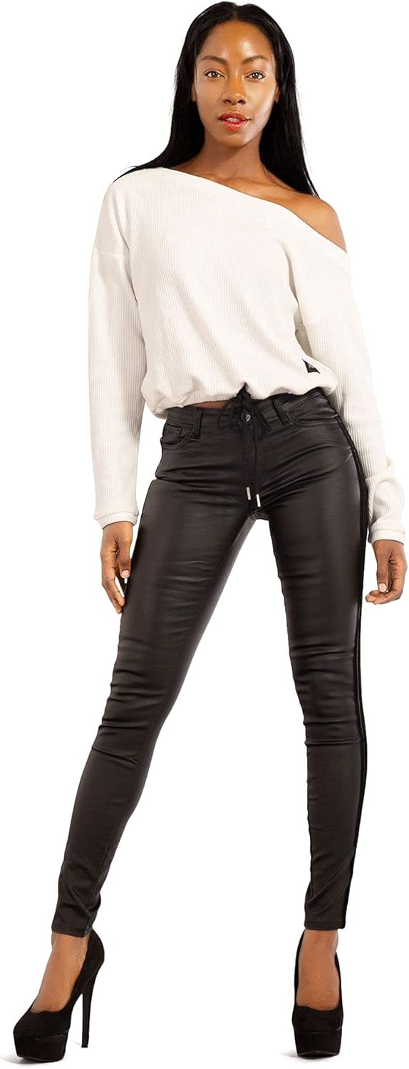 Leggings de cuero Glook mujer