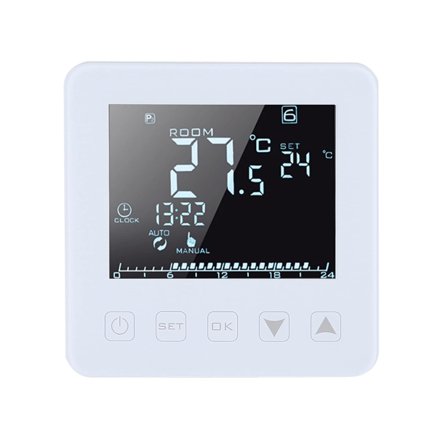 Termostato Programable LCD 16A
