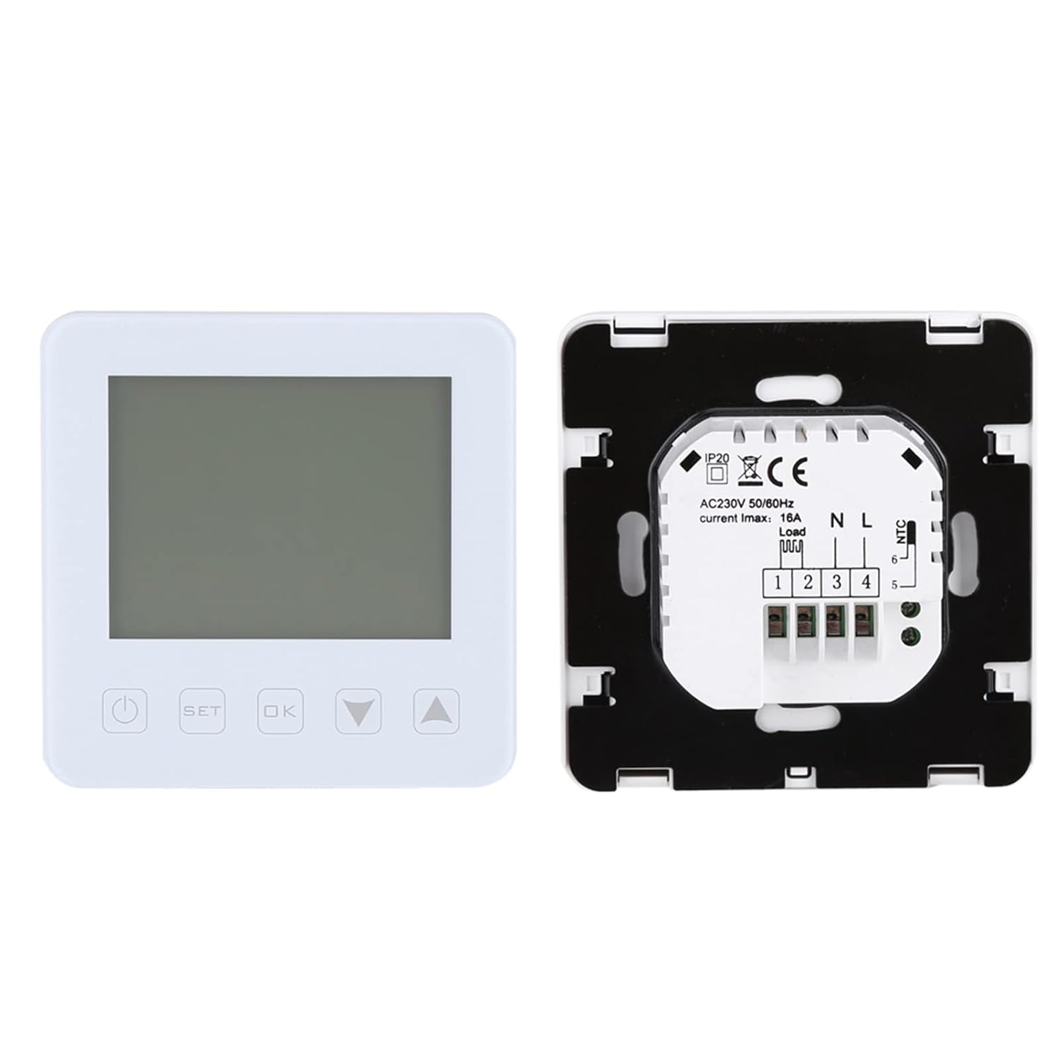 Termostato Programable LCD 16A