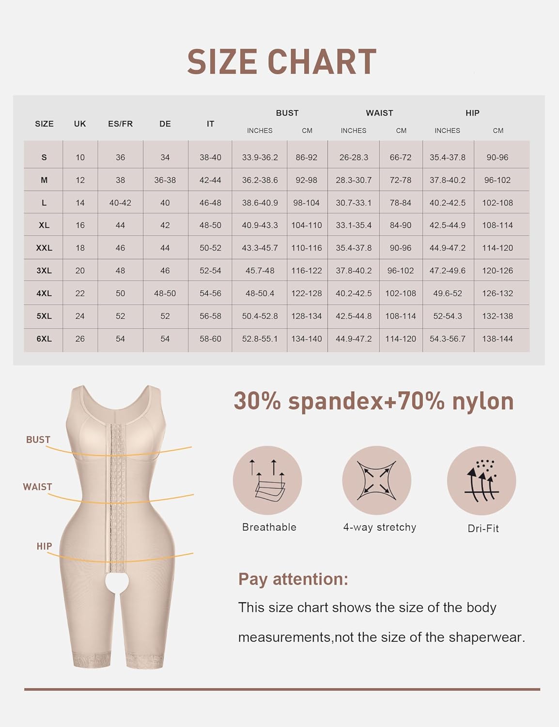 Faja Mujer Control Abdomen