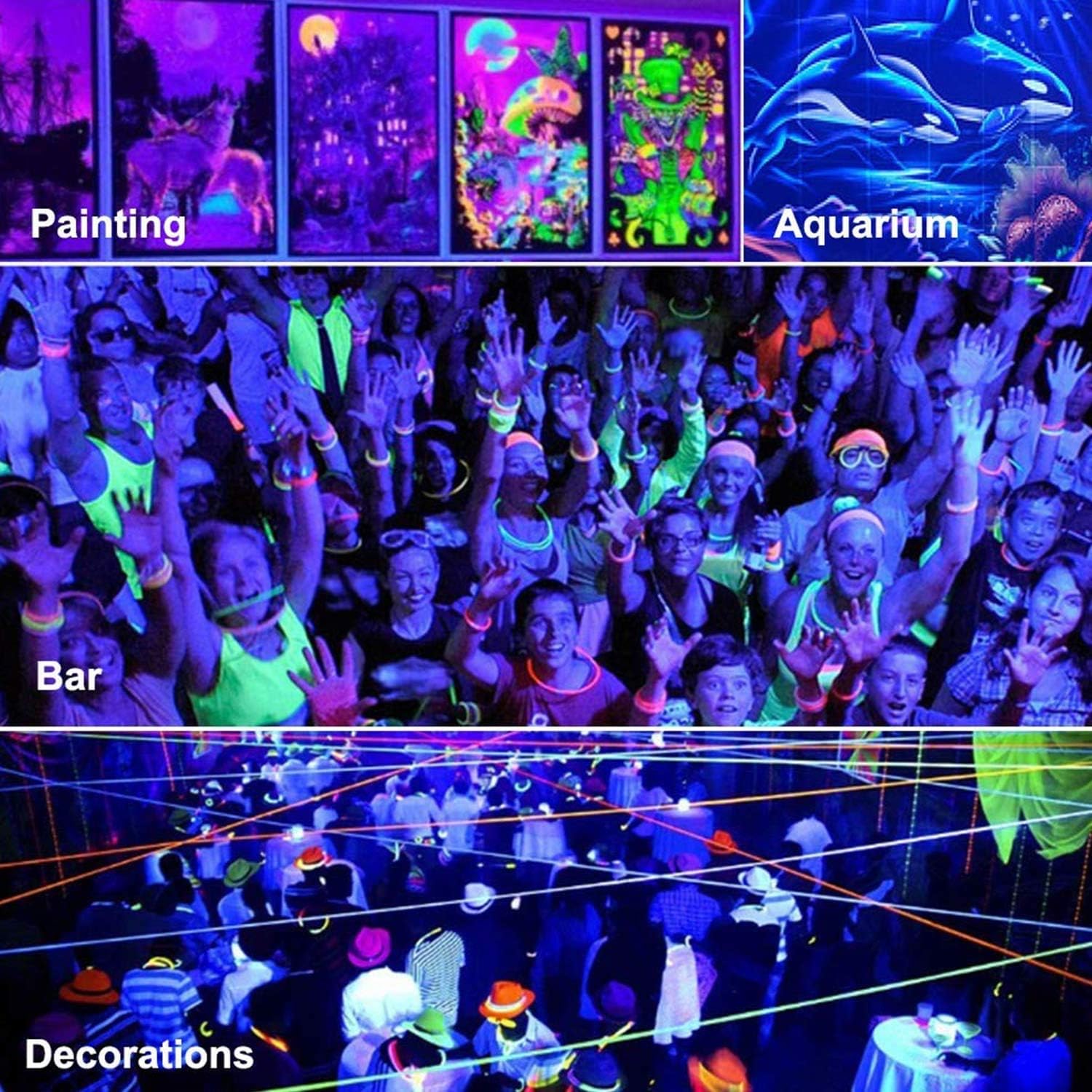 Lámpara UV LED Portátil 6W Pack 4