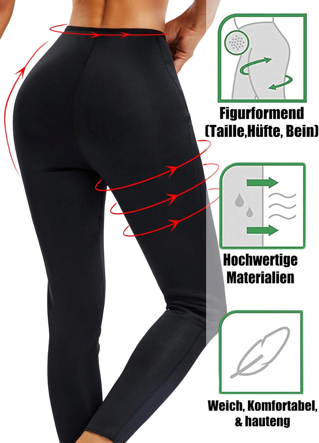 Pantalones Neopreno Fittoo Mujer