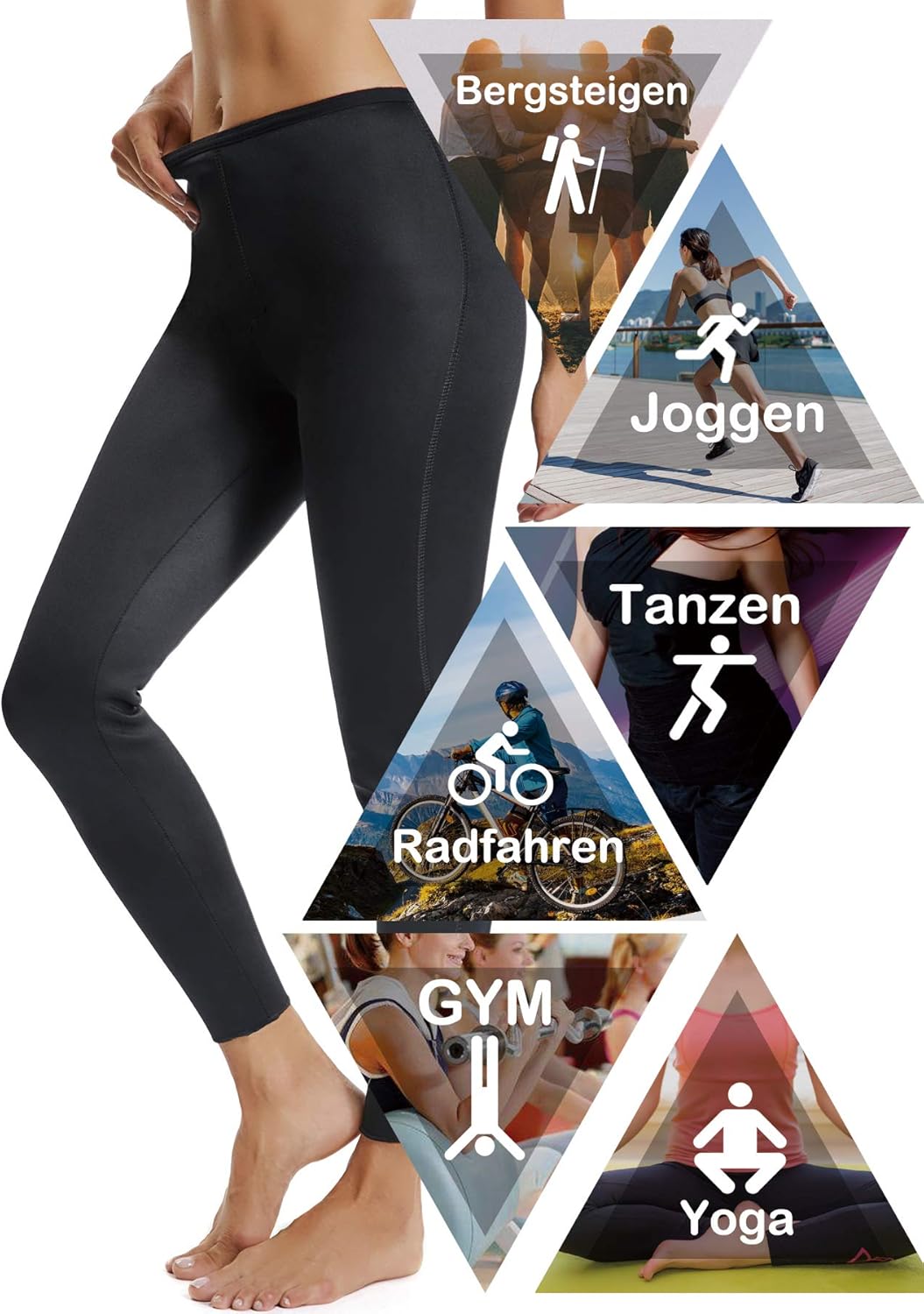 Pantalones Neopreno Fittoo Mujer