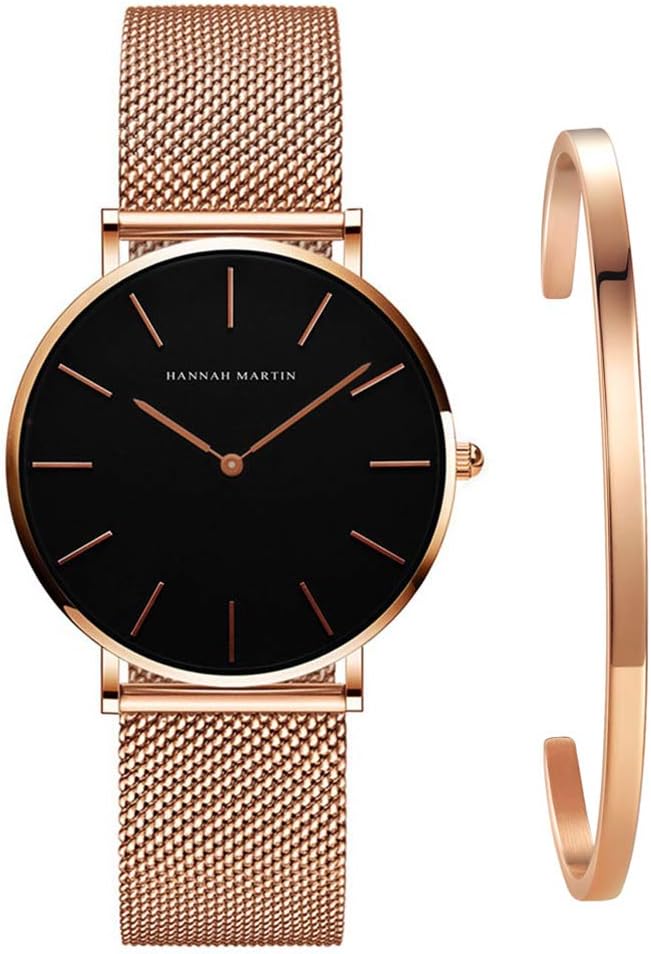 Reloj Cuarz. Mujer Acero Delgado