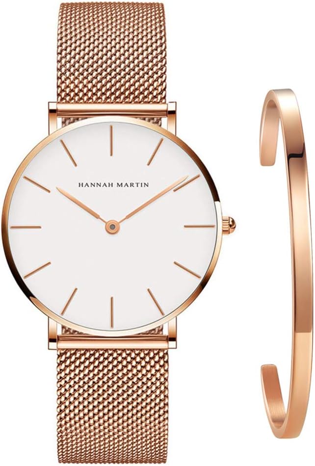 Reloj de Cuarzo Mujer Ultra Delgado