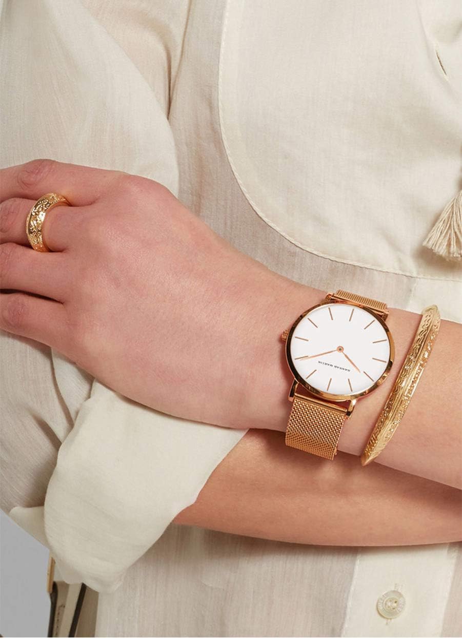Reloj de Cuarzo Mujer Ultra Delgado