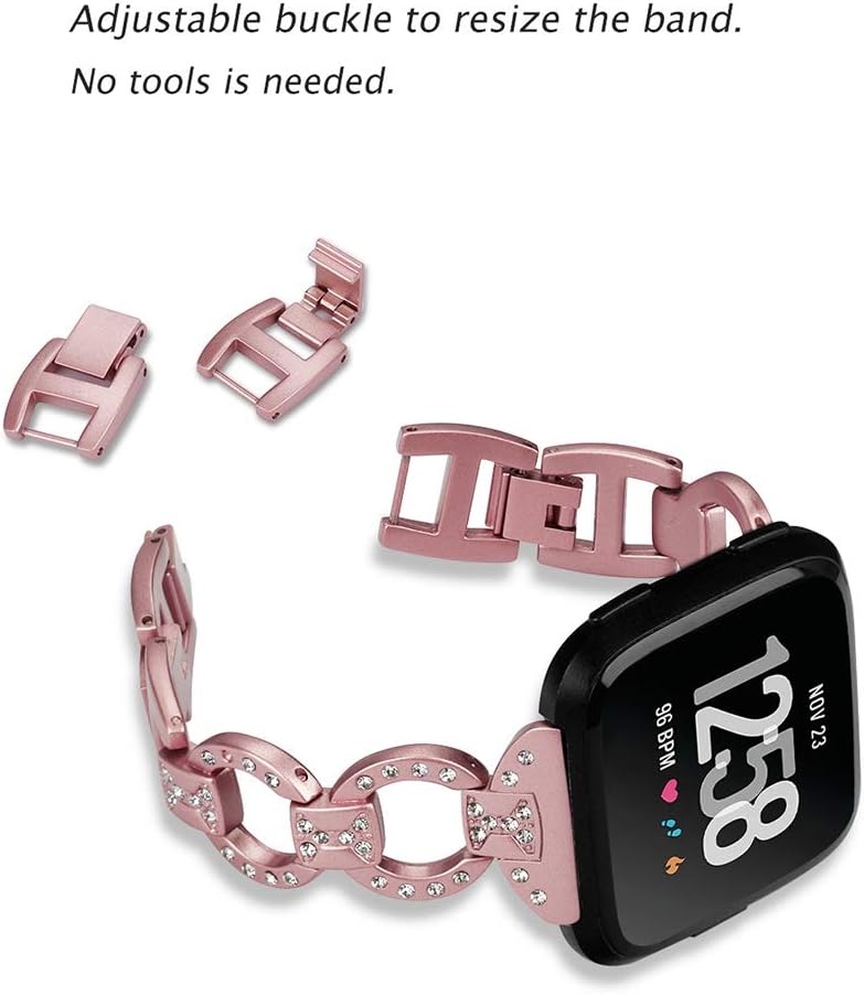 Correa de acero para Fitbit Versa