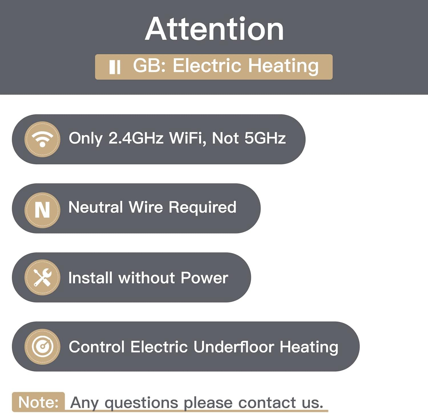 Termostato Smart WiFi 16A