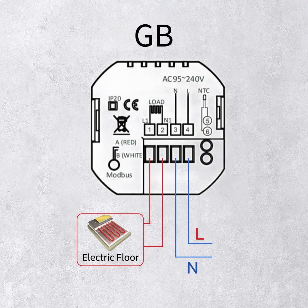 Termostato Smart WiFi 16A