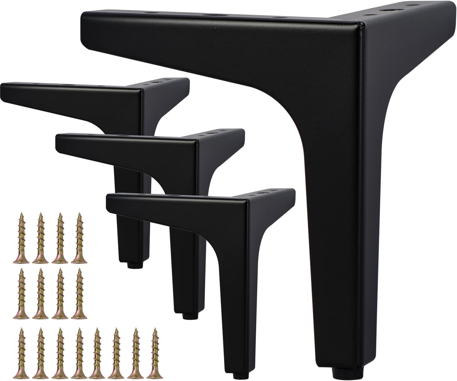 Patas de Metal Triangulares 4u
