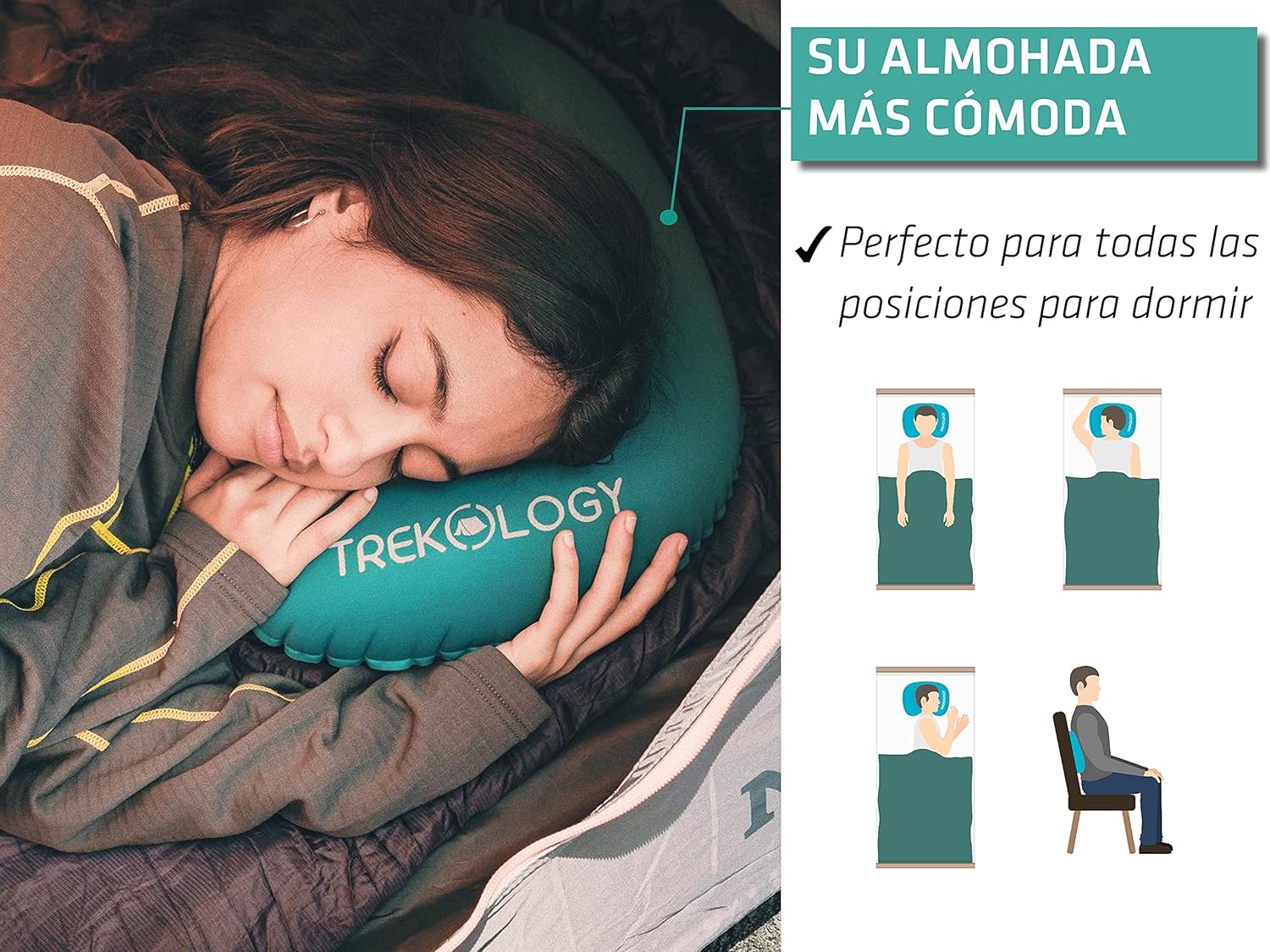Almohada Inflable Ultraligera