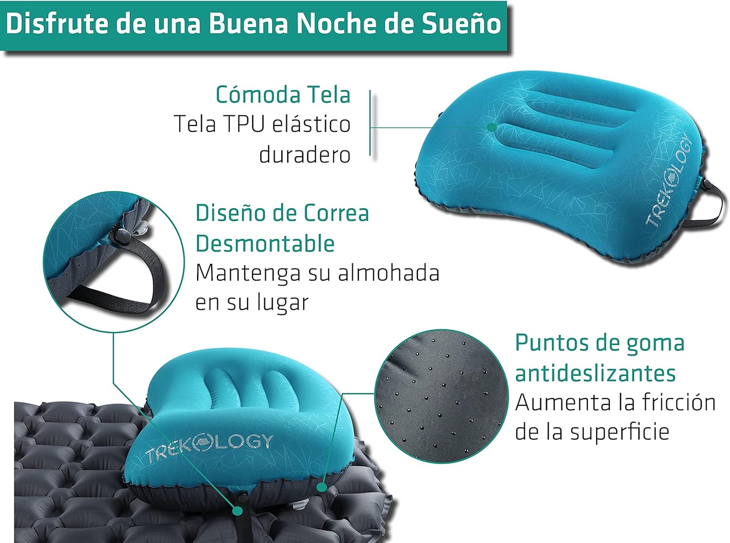 Almohada Inflable Ultraligera