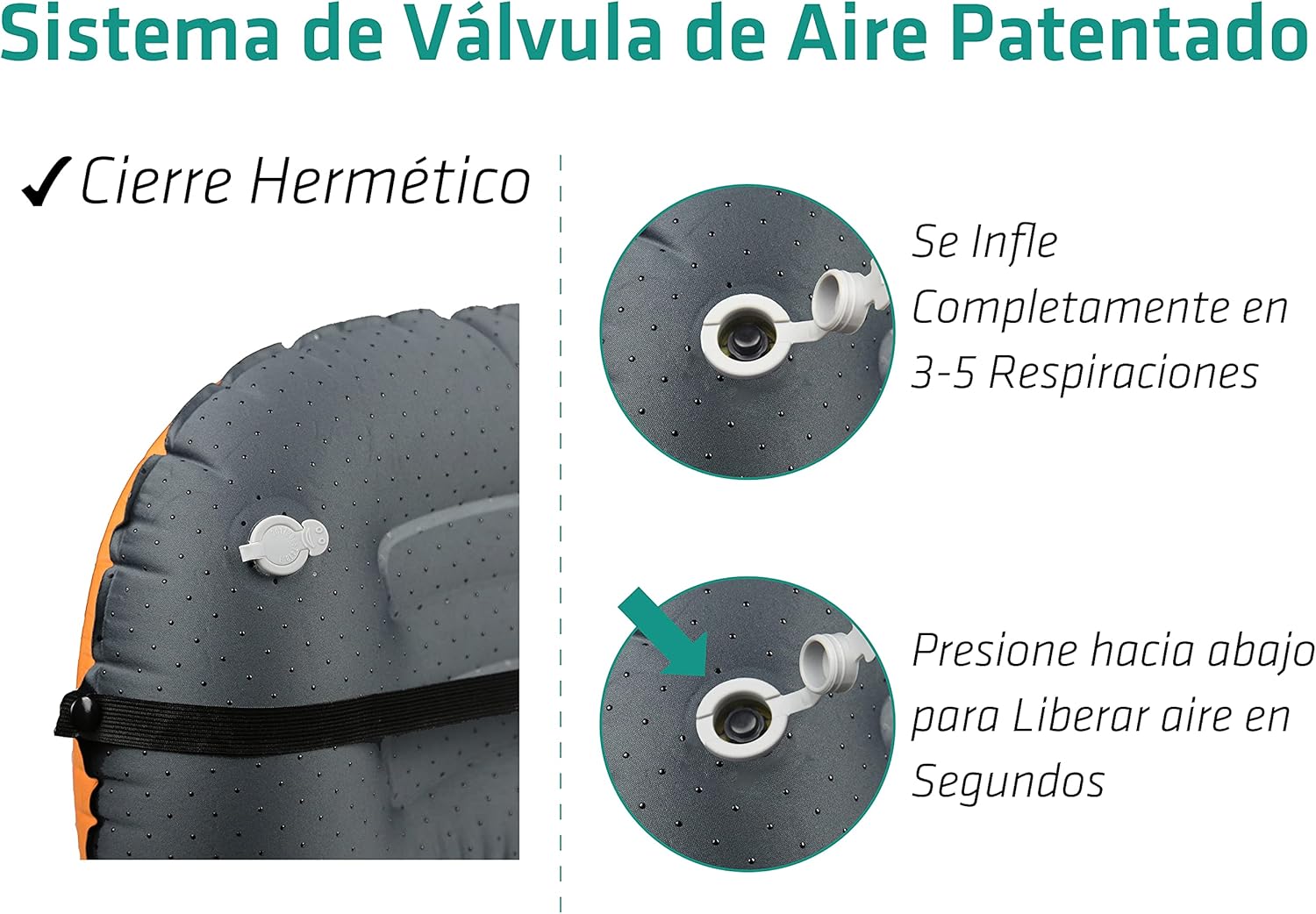 Almohada Inflable Ultraligera