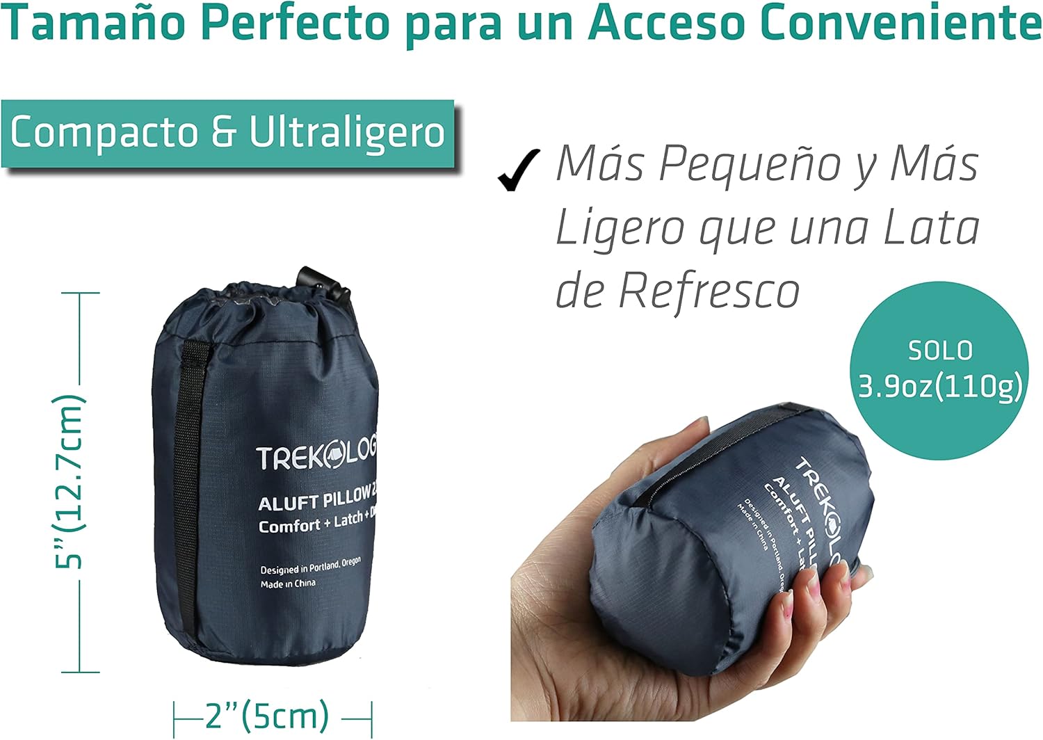 Almohada Inflable Ultraligera