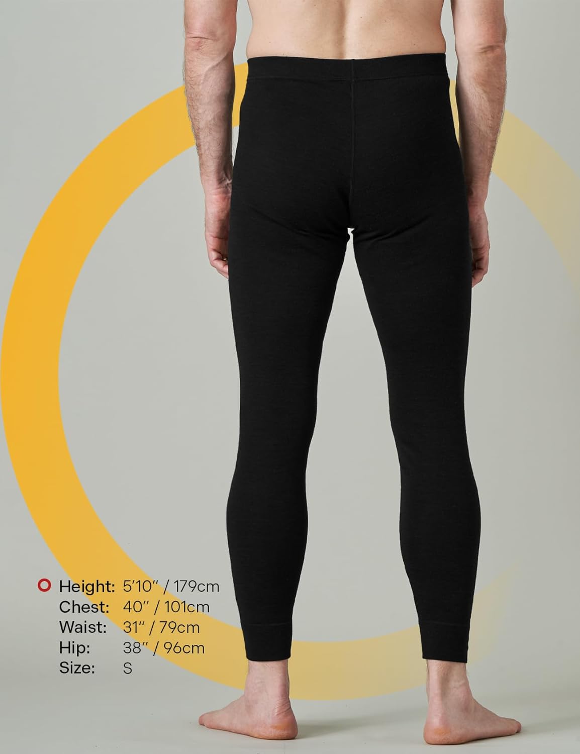 Pantalones Térmicos Merino Hombre