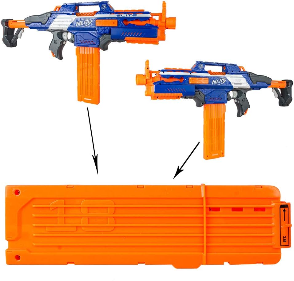 Cargador y dardos Nerf 18 clips