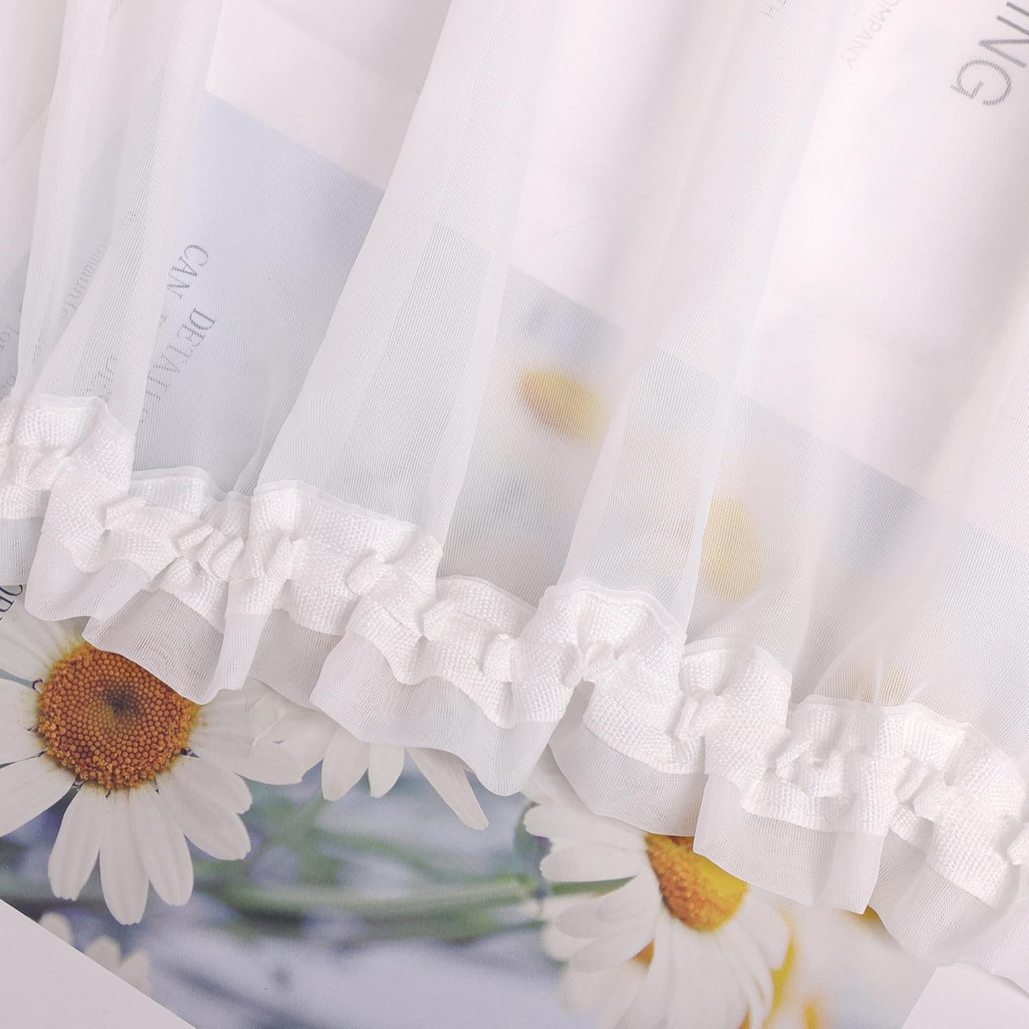 Cortina Transparente Blanca 170x300