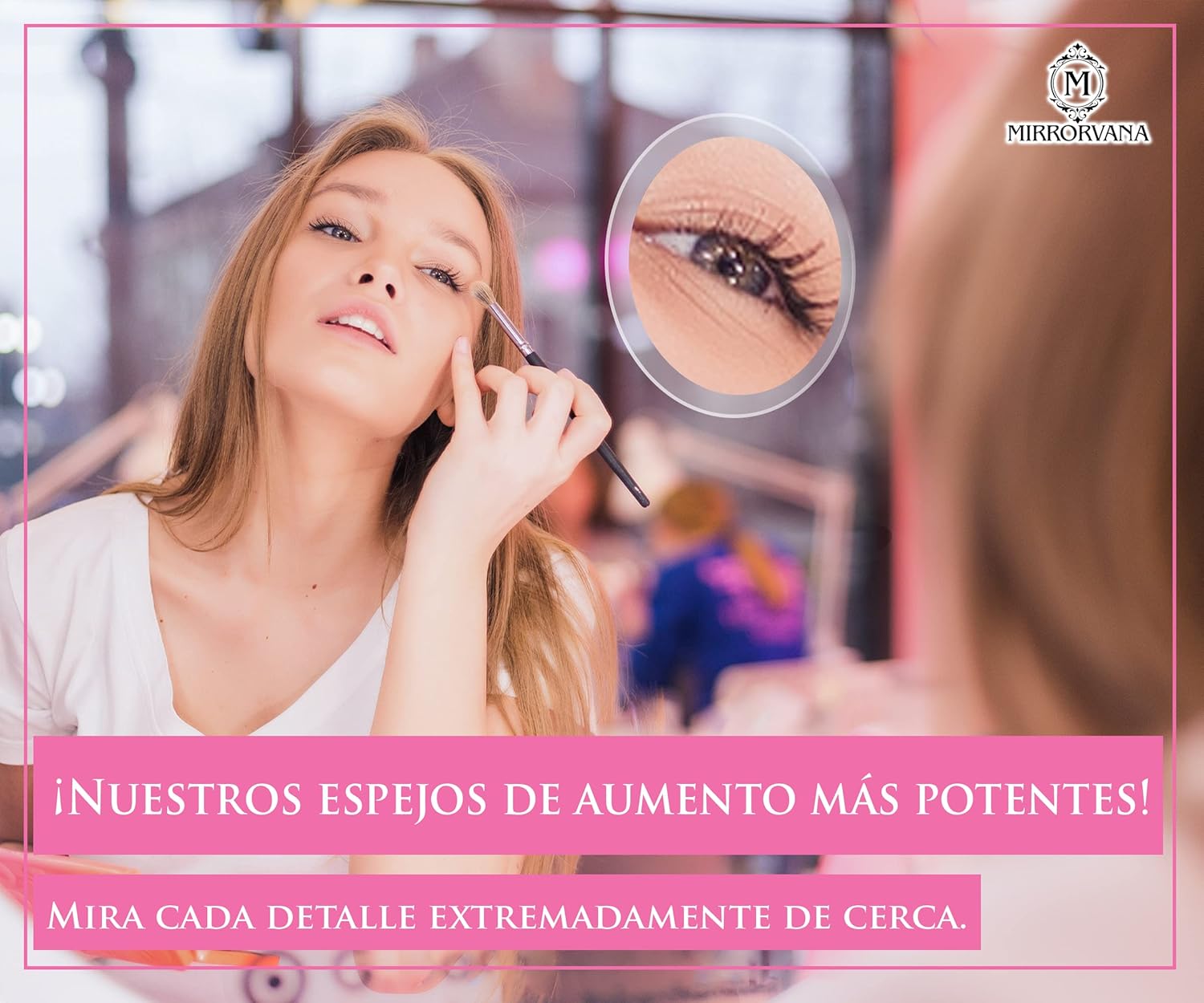 Espejo Aumento 15X y 20X Portátil
