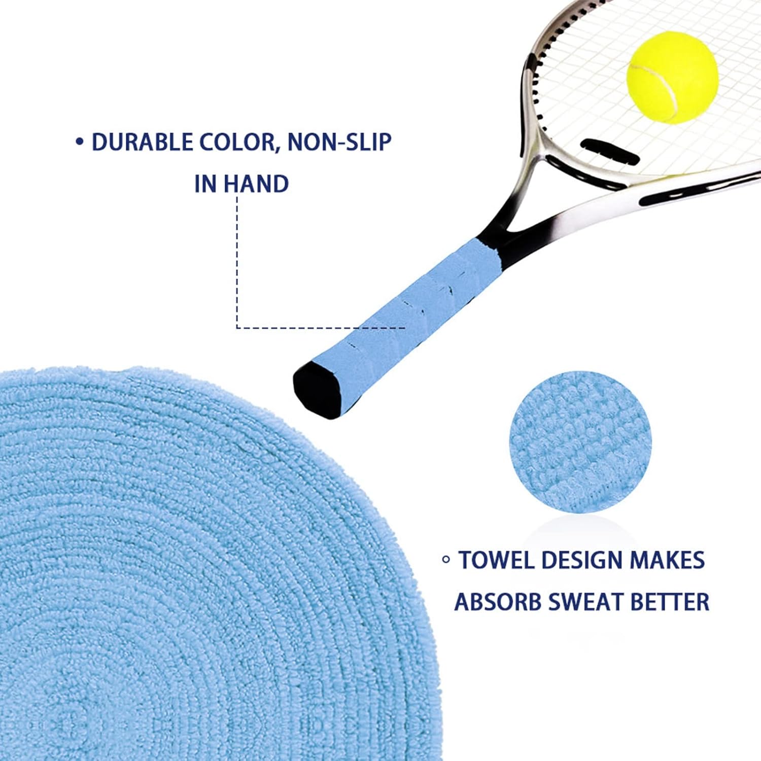 Toalla Agarre Tenis Bádminton