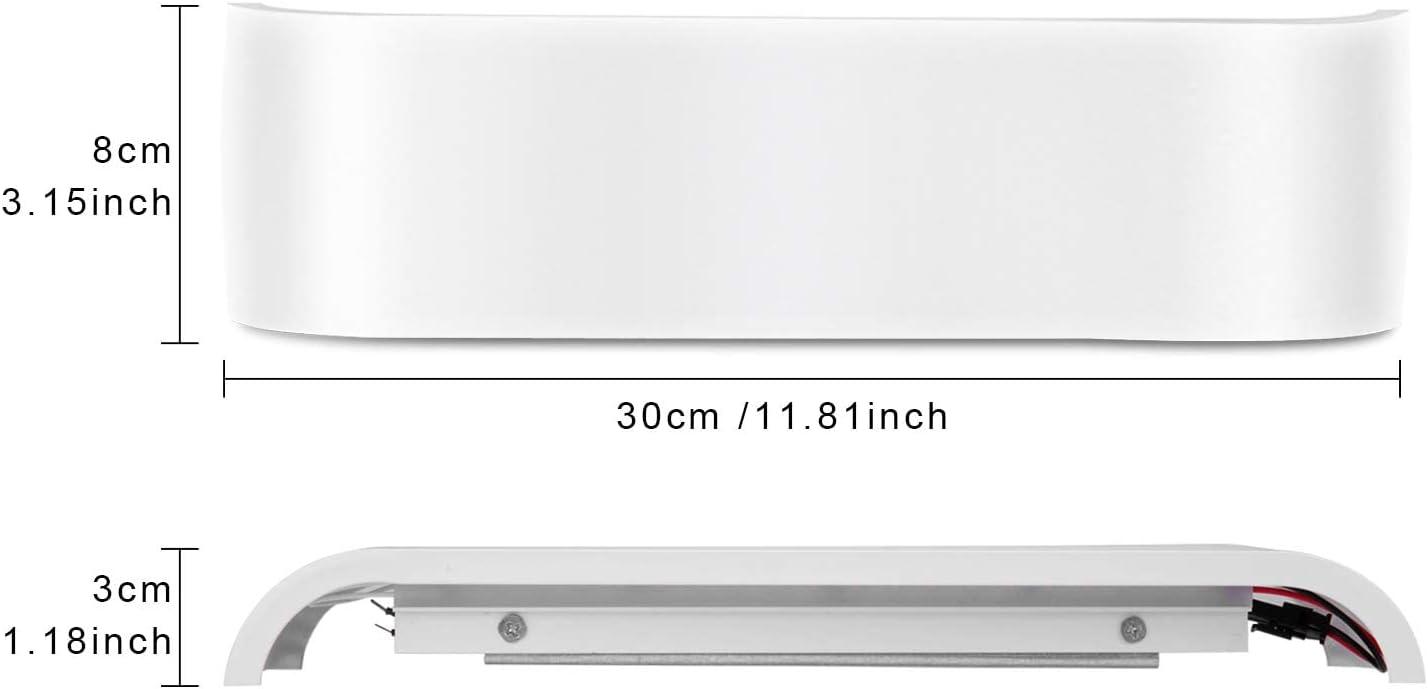 Lámpara LED Aplique 12W Luz Cálida