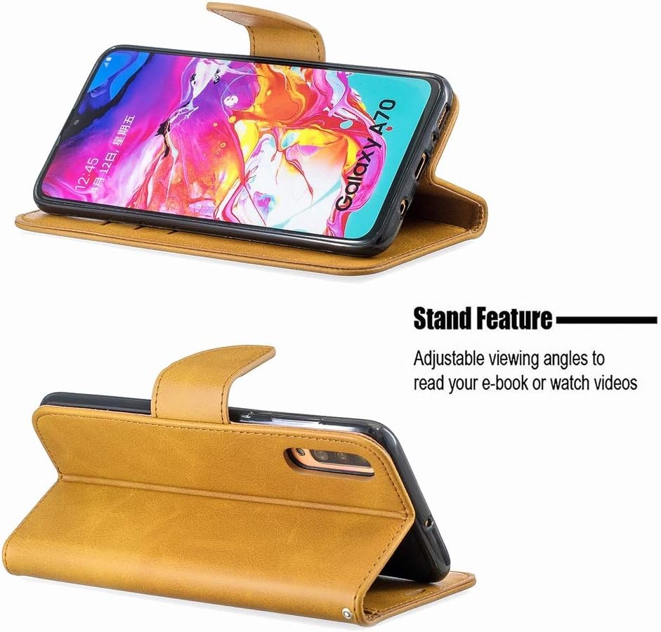 Funda Retro Amarilla Galaxy A70