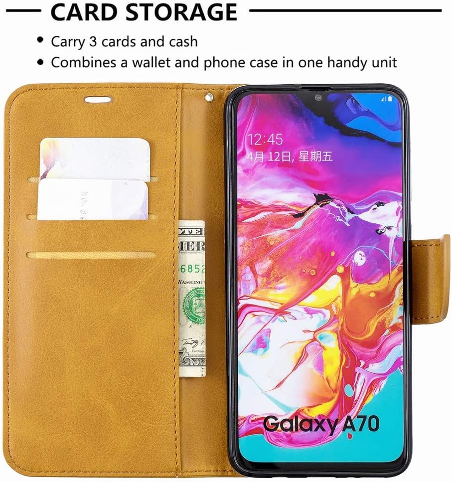 Funda Retro Amarilla Galaxy A70