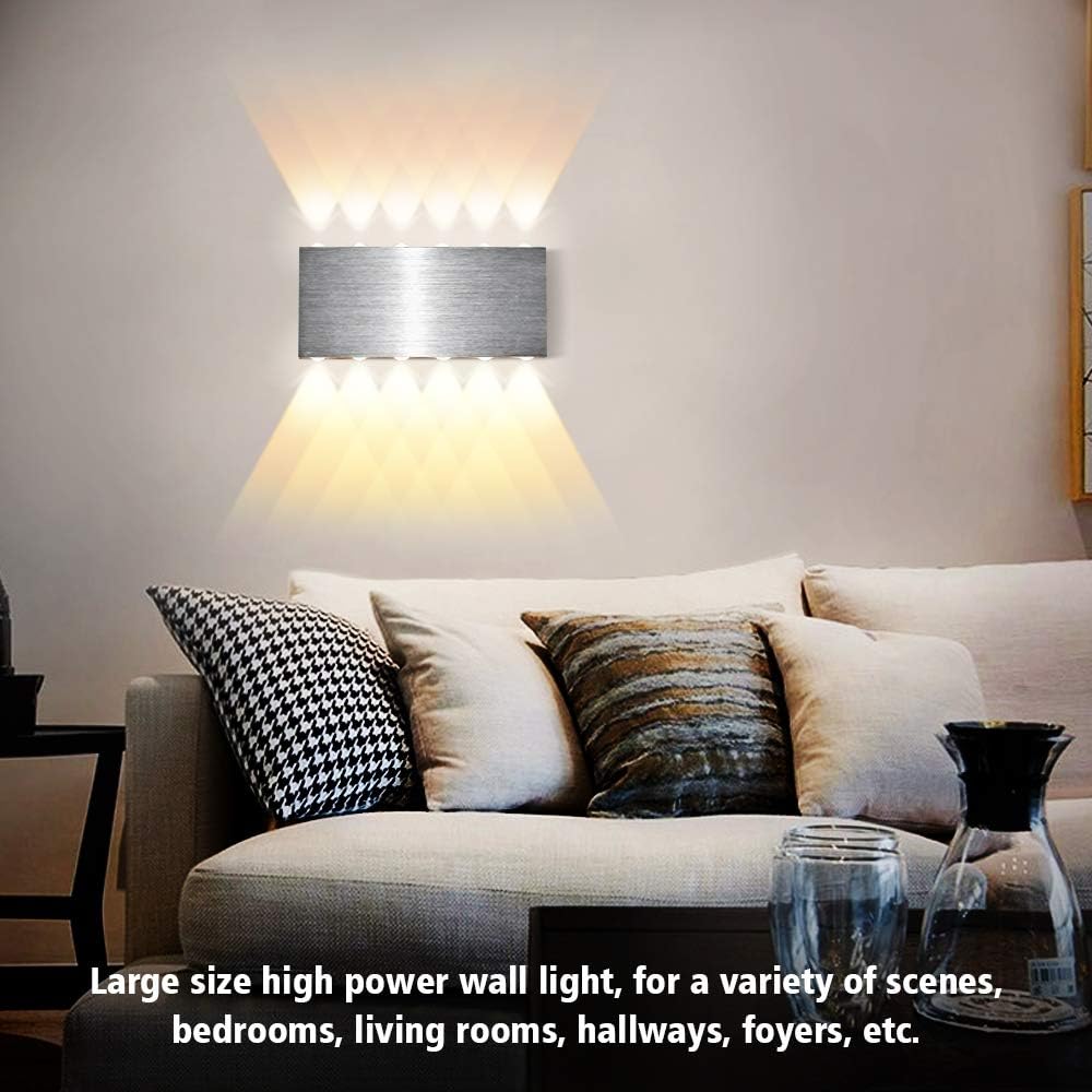 Aplique LED Moderno 24W Blanco