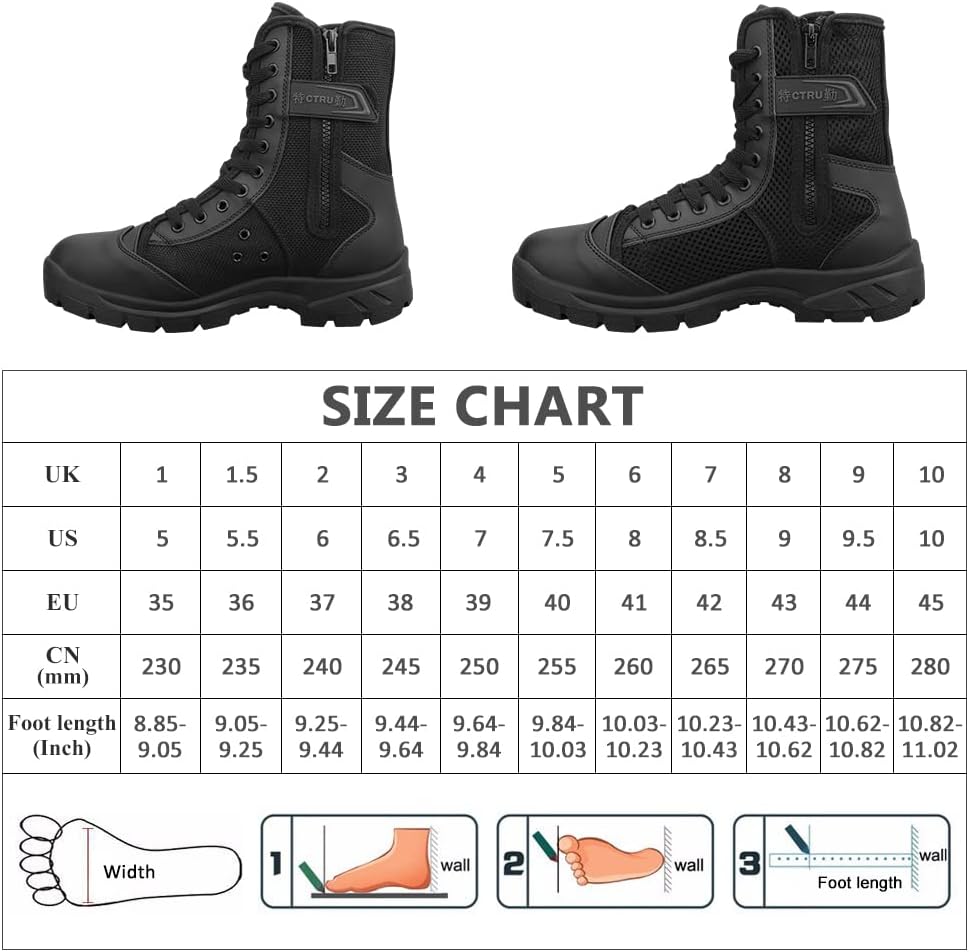 Botas Tácticas Ligeras LUDEY