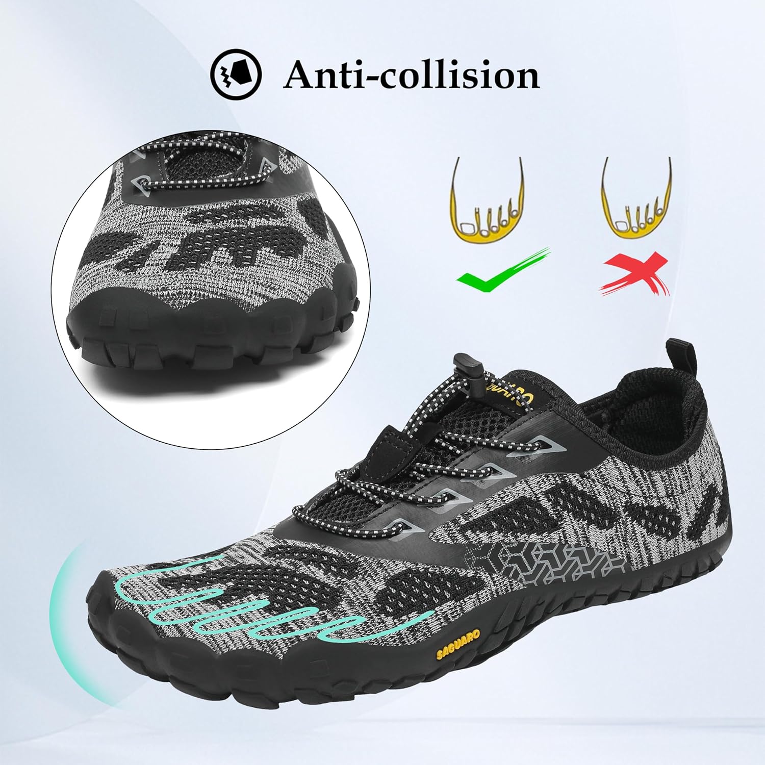 SAGUARO Zapatillas Agua Hombre