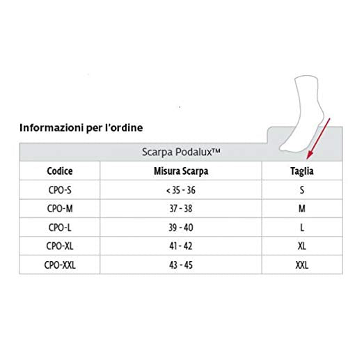 PODALUX ZAPATO POSTOP XXL