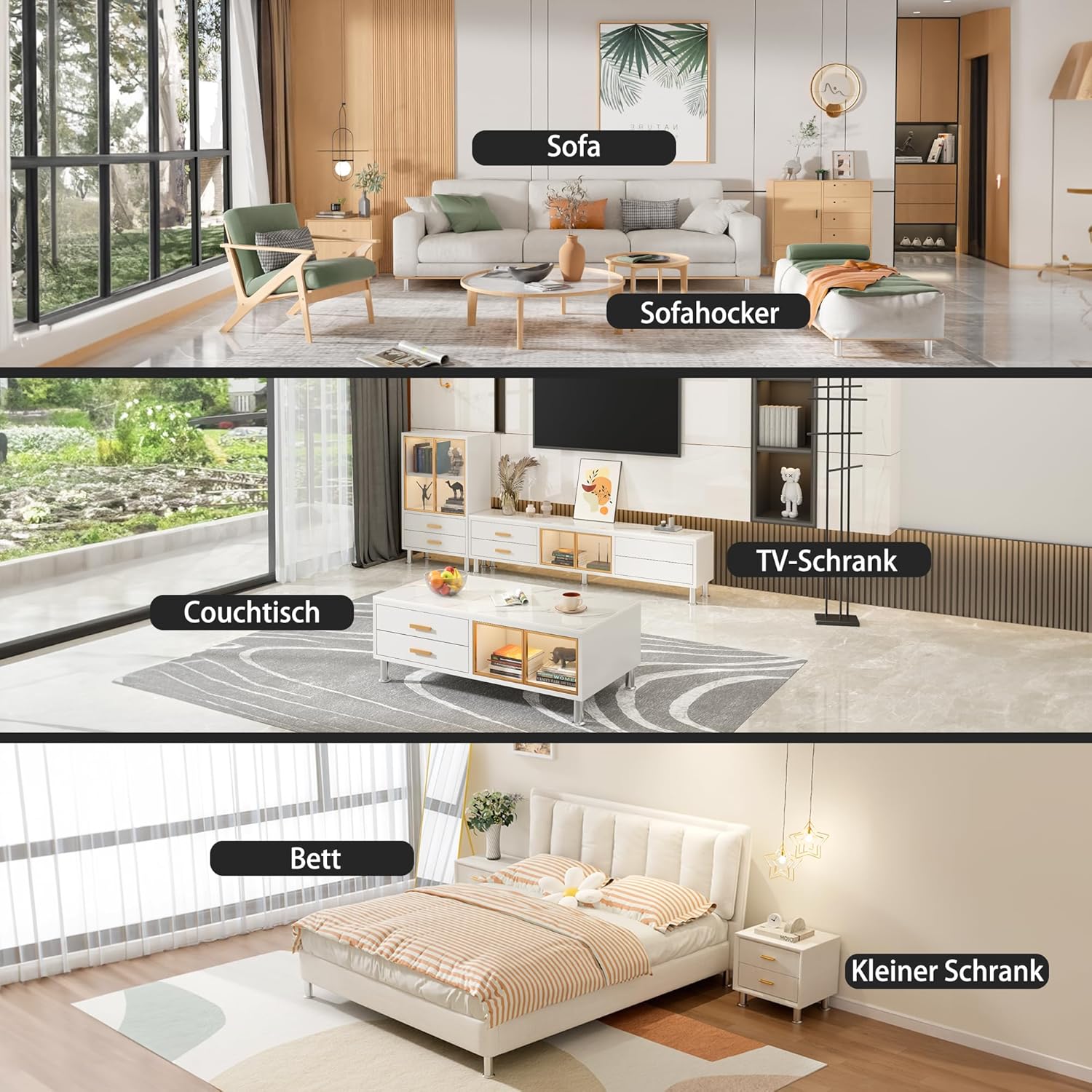 Pies de Muebles Acero Inoxidable