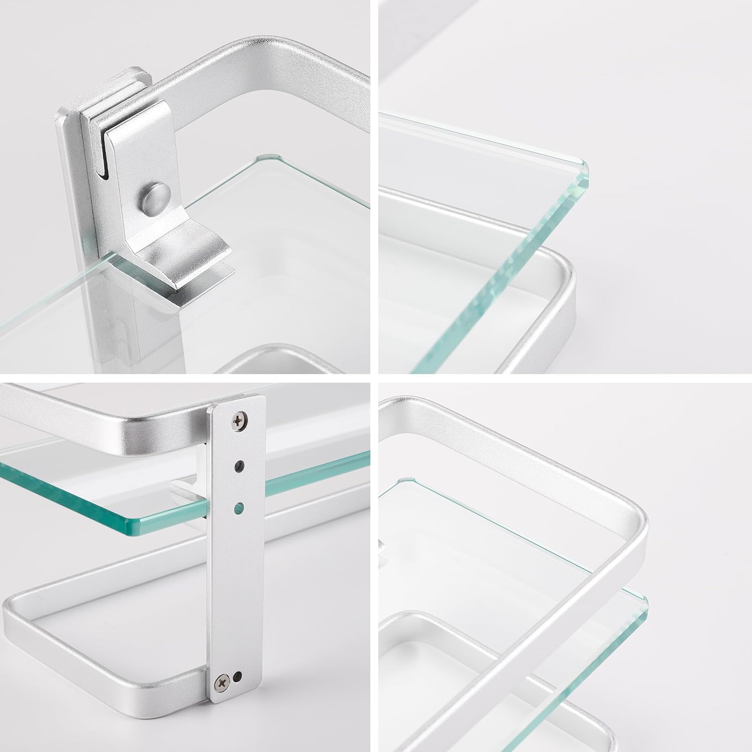 Estantería de baño cristal 8mm