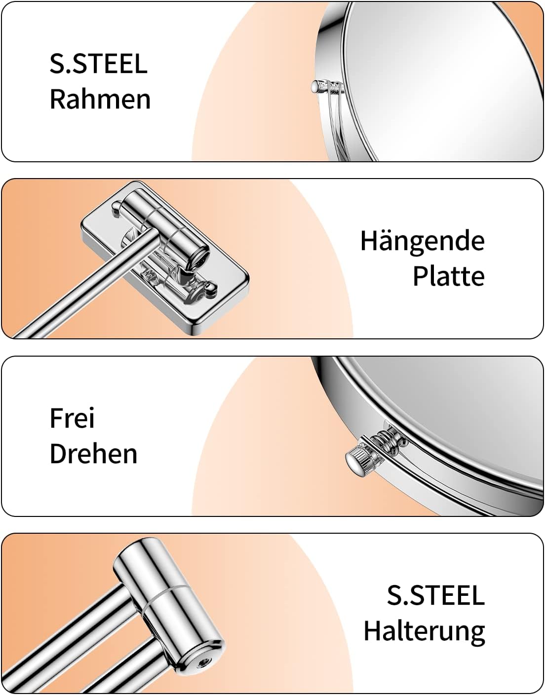 Espejo de Pared 29 Doble Cara