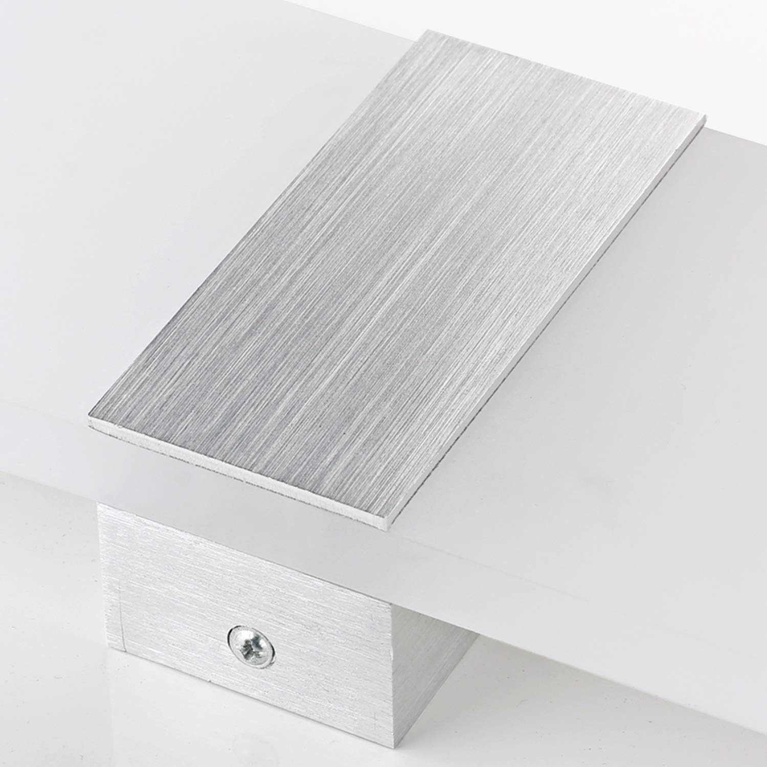 Lámpara LED moderna 12W plata