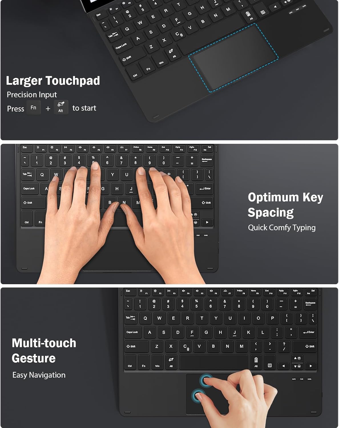 Teclado Bluetooth MoKo para Surface