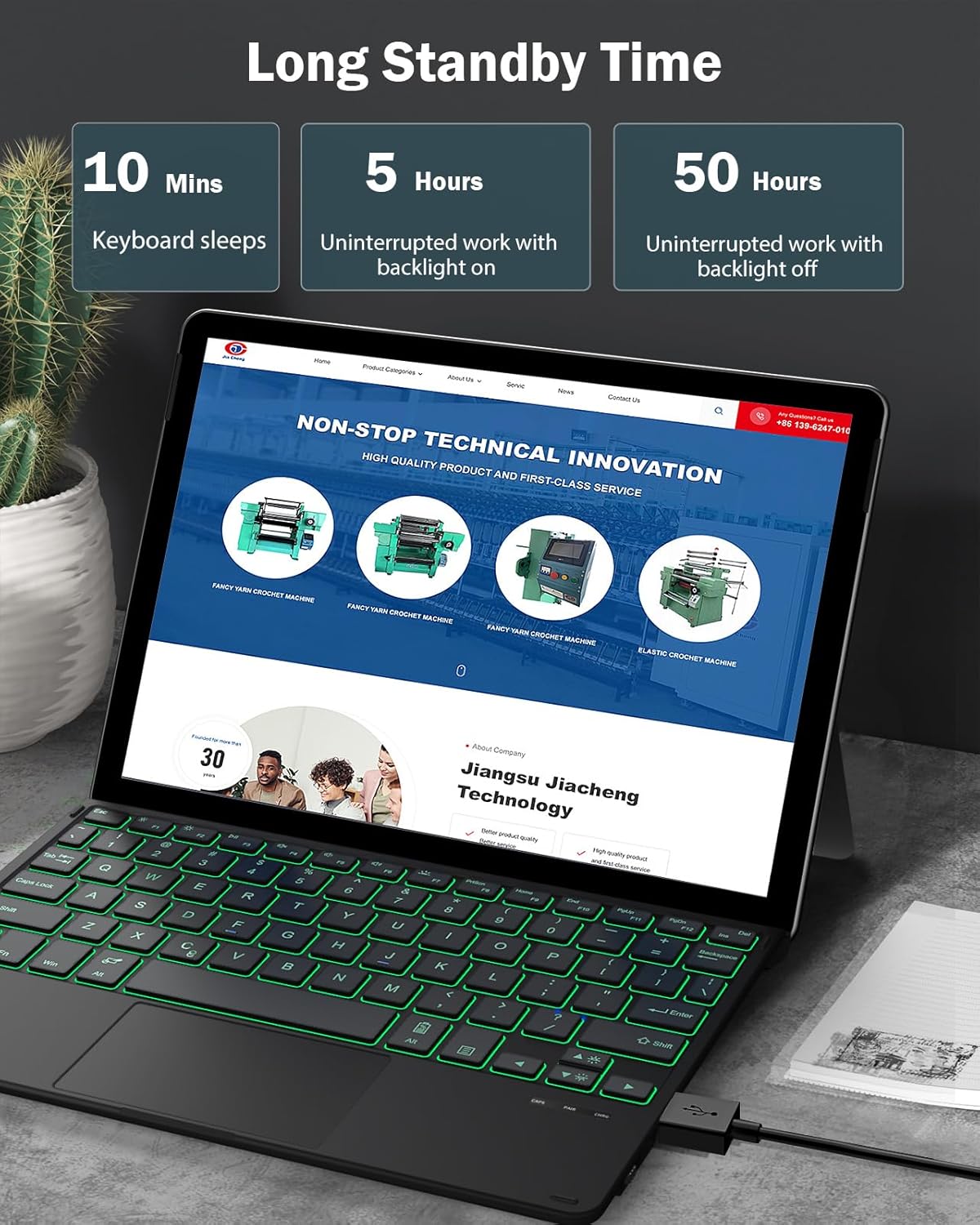 Teclado Bluetooth MoKo para Surface