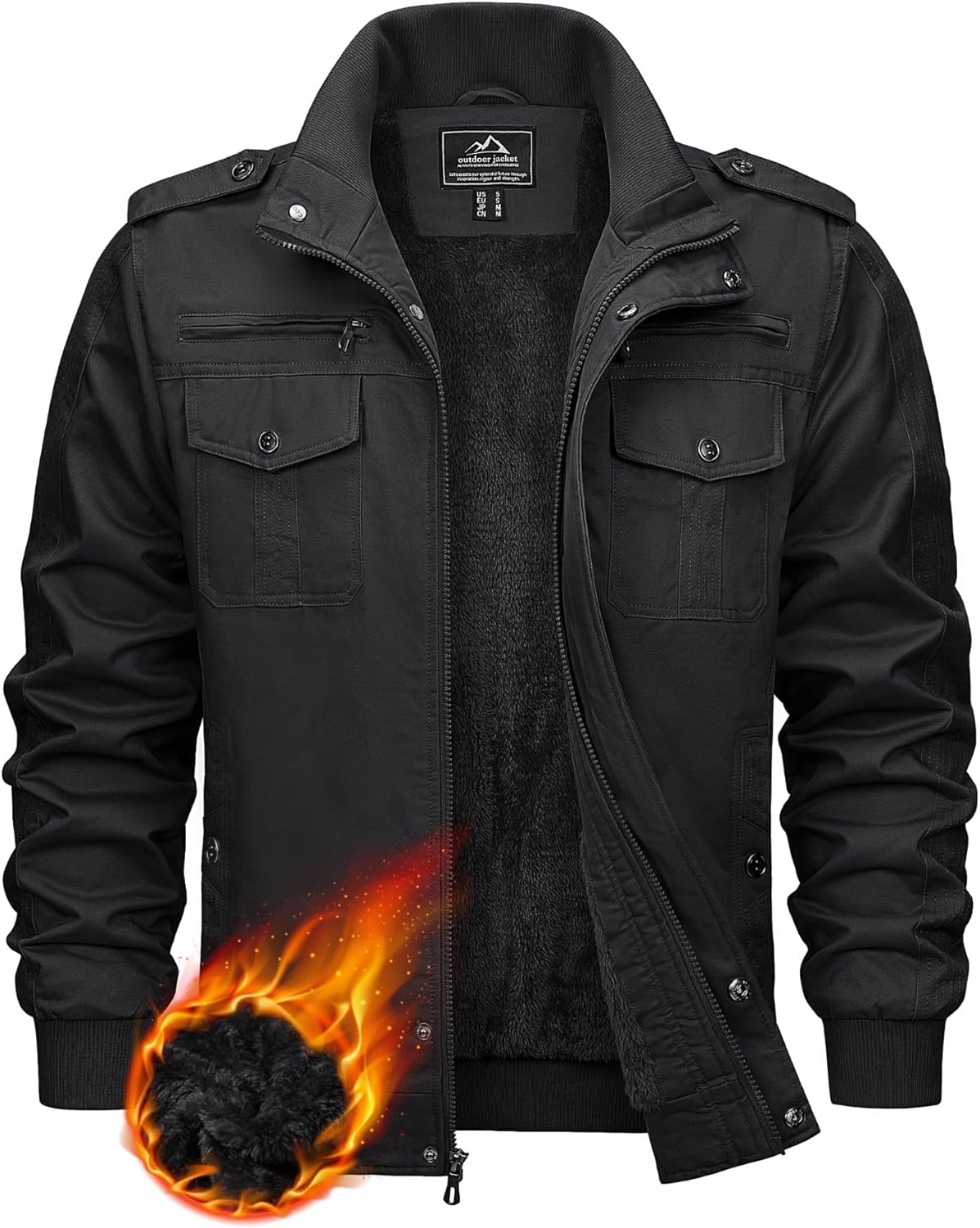 Chaqueta Militar de Invierno, Talla L
