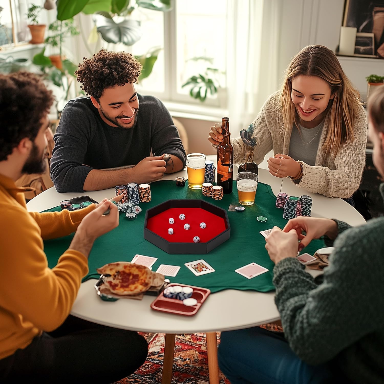 Bandeja de Dados Octagonal