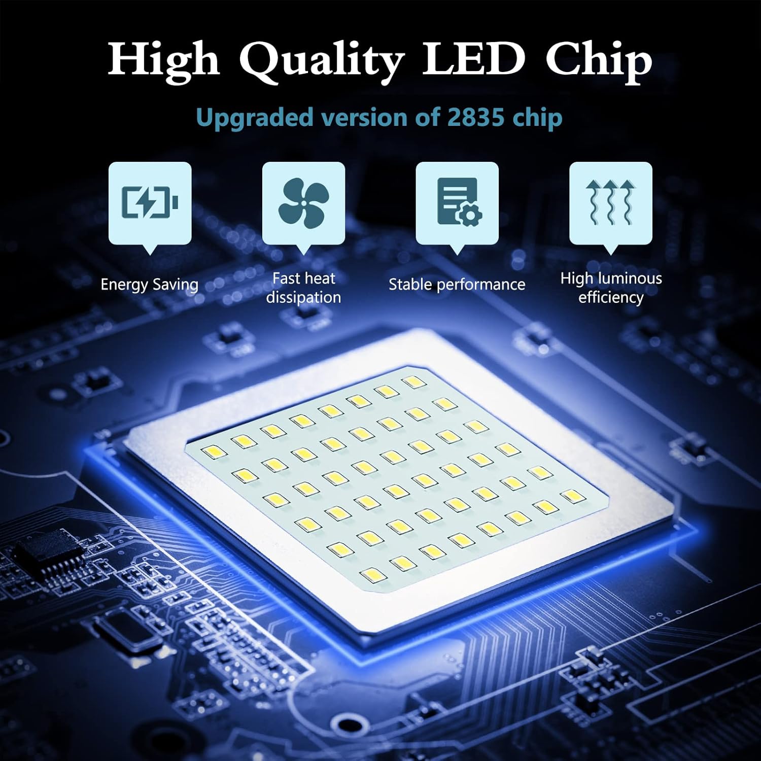 Faro LED 100W Impermeable 3000K