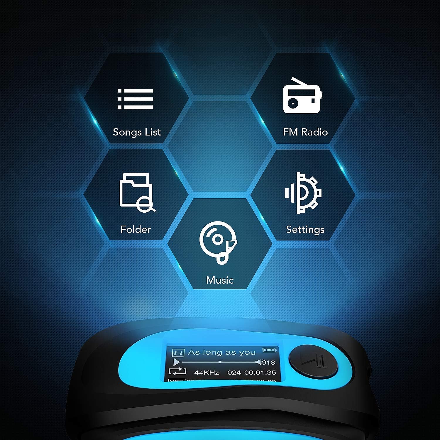Reproductor MP3 Acuático 8GB