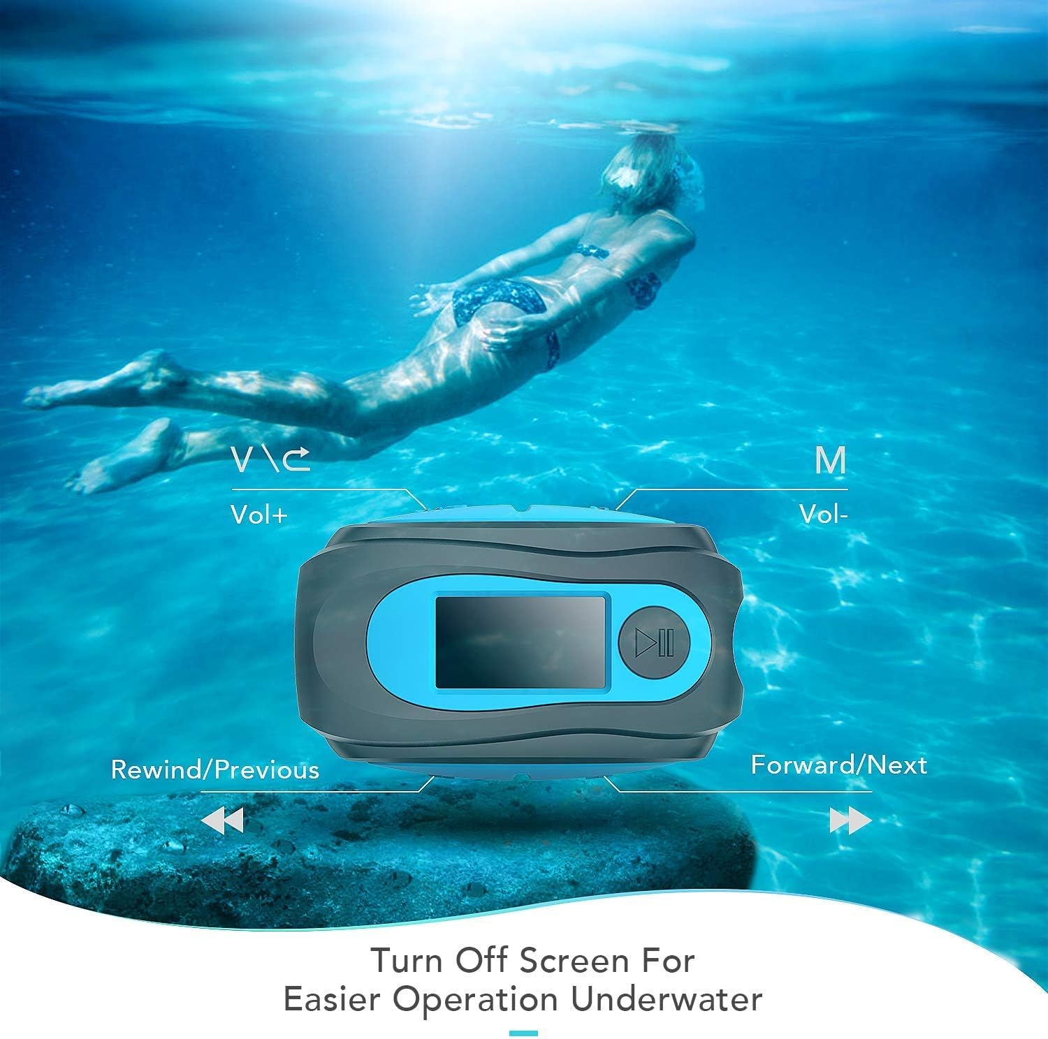 Reproductor MP3 Acuático 8GB