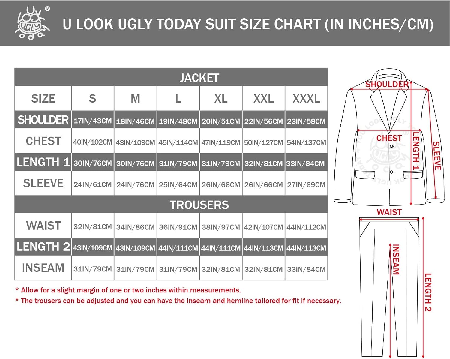 Traje de fiesta masculino sólido