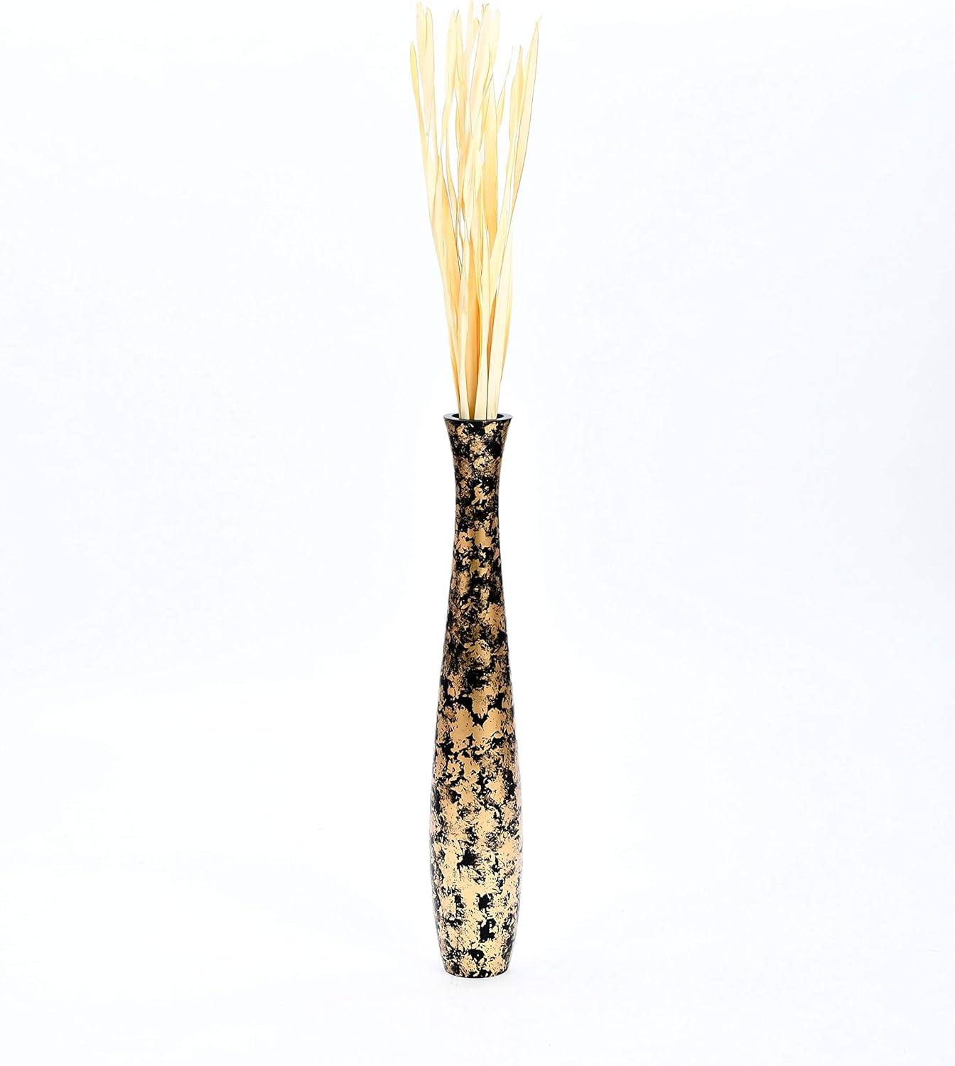 Jarrón Alto de Madera 70cm