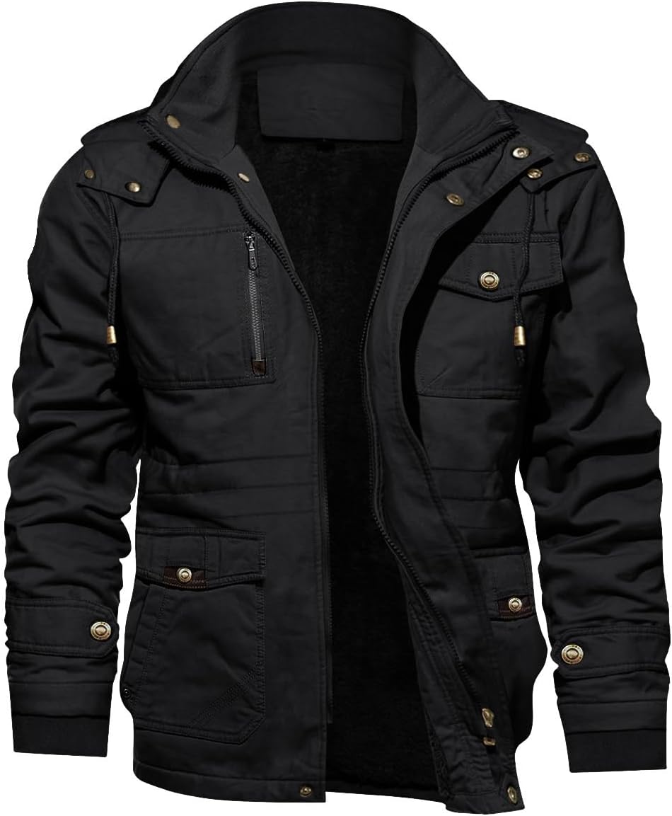 Parka de invierno con capucha